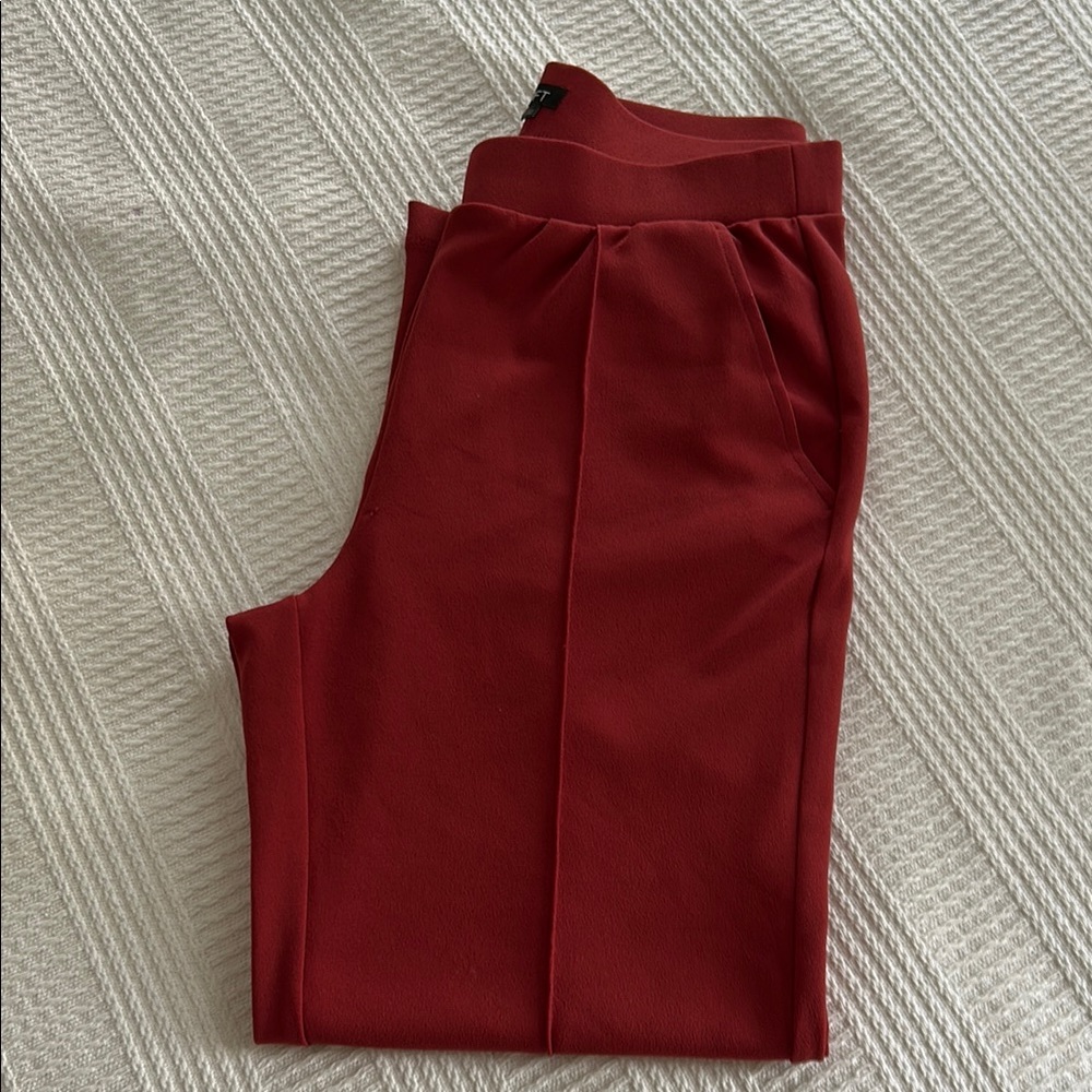 Loft Pintucked Tapered Pants size small